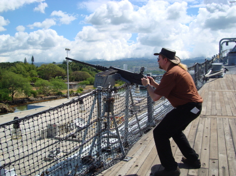 On the USS Missouri